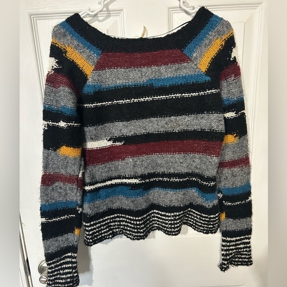 Free People Montmartre knit multicolor wool blend sweater. Size XS. - Picture 3 of 7